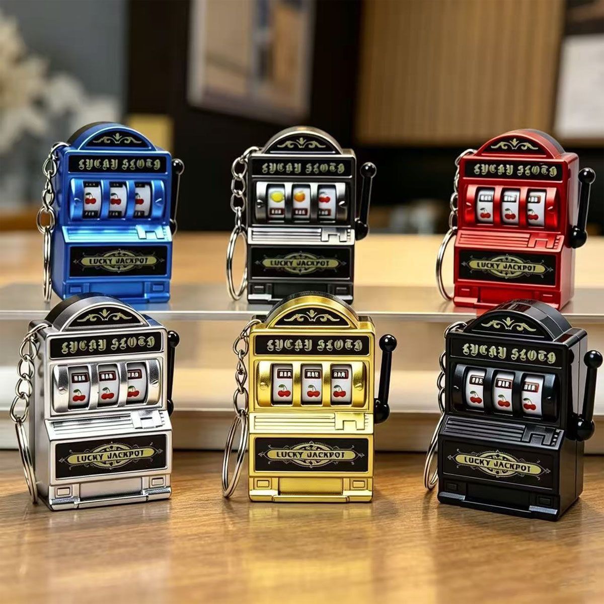 Vintage Collector - Mini Portachiavi a Forma di Slot