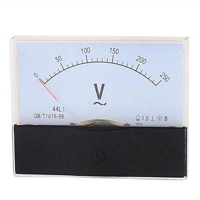 Analog Meter Gauge - 44L1 AC 0-250V Pannello analogico Voltmetro