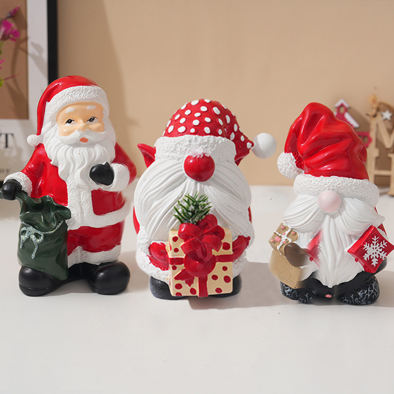 Ornamento natalizio in resina  - Vintage Collectible Santa recensione e prezzo