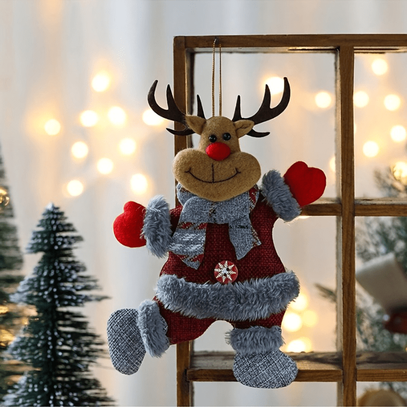 Set di 3 ornamenti pendenti a  - Vintage Collectible Santa recensione e prezzo
