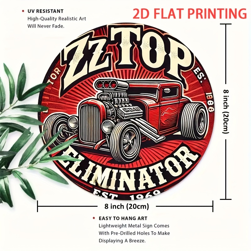 Targa in metallo per auto Hot  - Vintage Collectible Signs recensione e prezzo