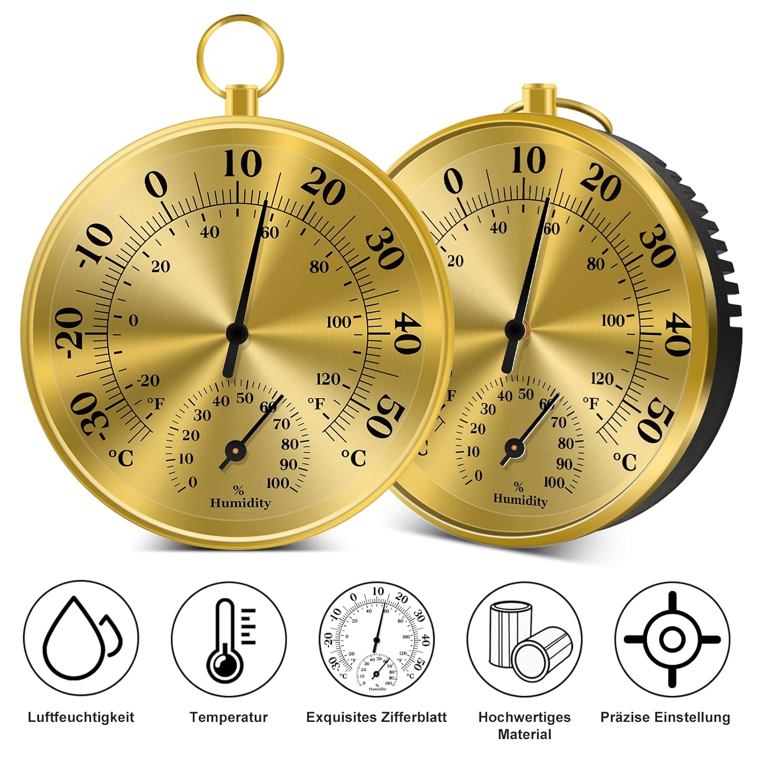 Termometro da parete da 10 cm  - Analog Meter Gauge recensione e prezzo