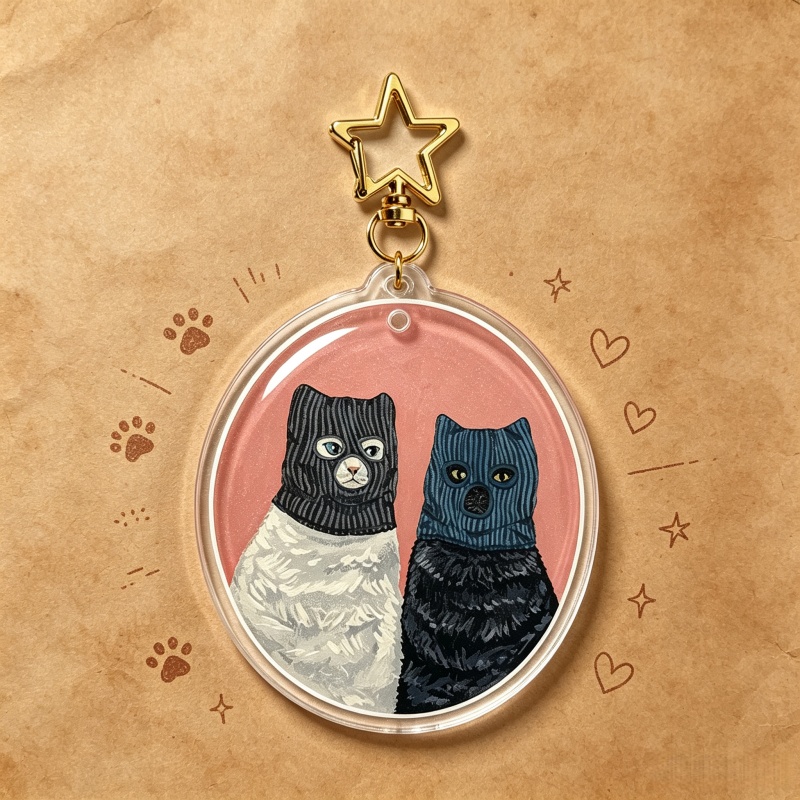 Portachiavi in acrilico con ga - Vintage Cartoon Collectible recensione e prezzo