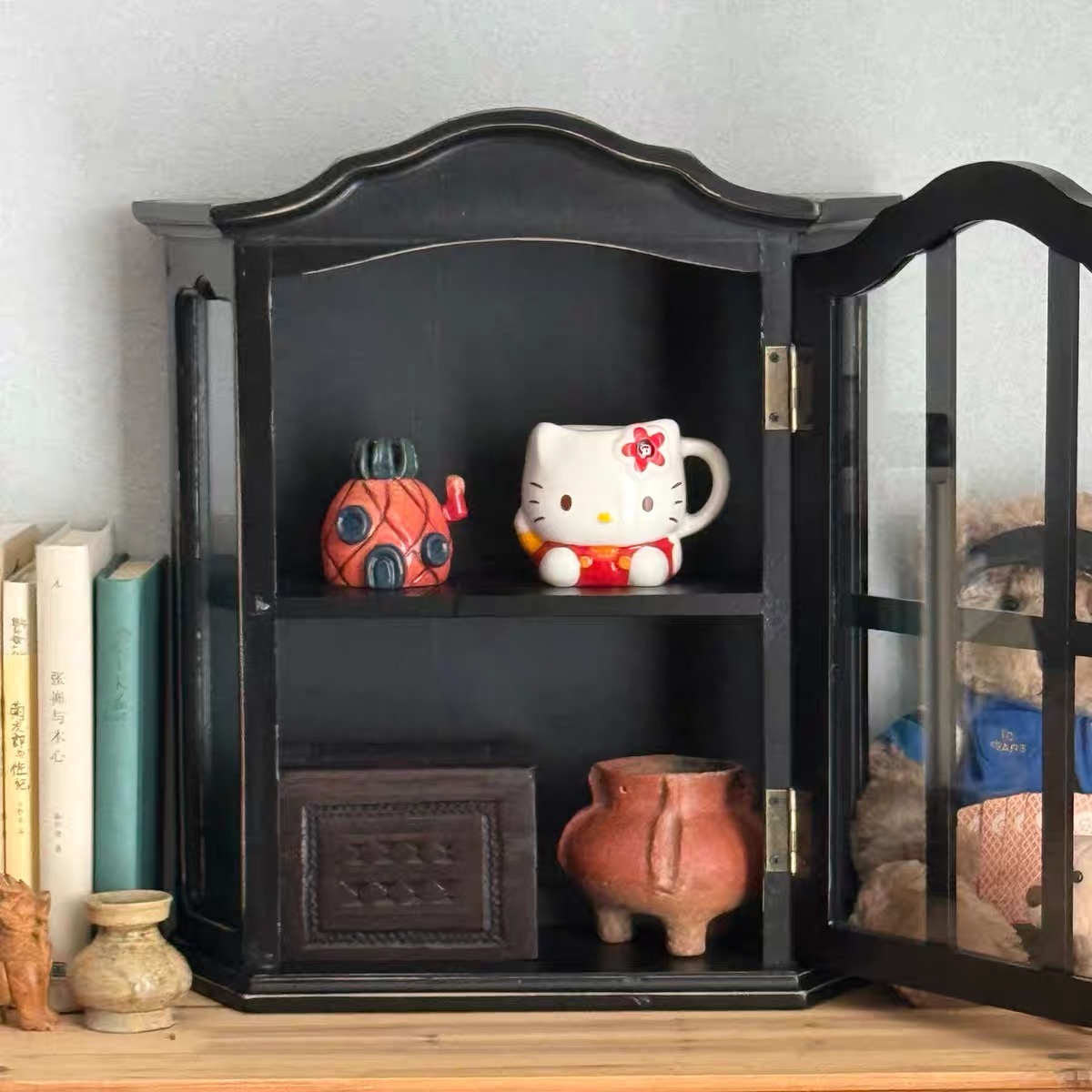 Mobile da Parete in Legno Inve - Vintage Collectible Glass recensione e prezzo