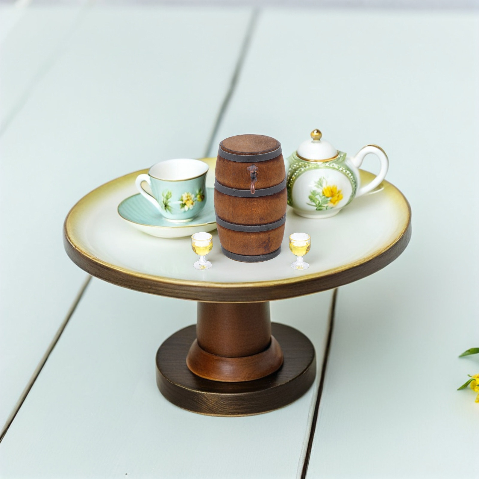 1 Set di Mini Barili di Vino e - Vintage Collectible Glass recensione e prezzo