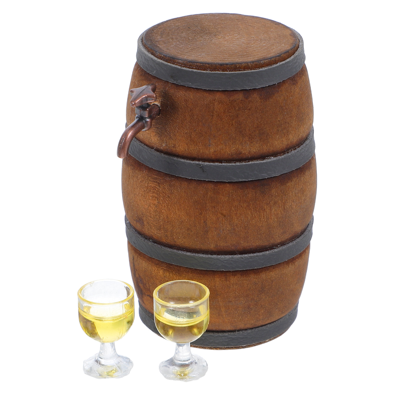1 Set di Mini Barili di Vino e - Vintage Collectible Glass recensione e prezzo