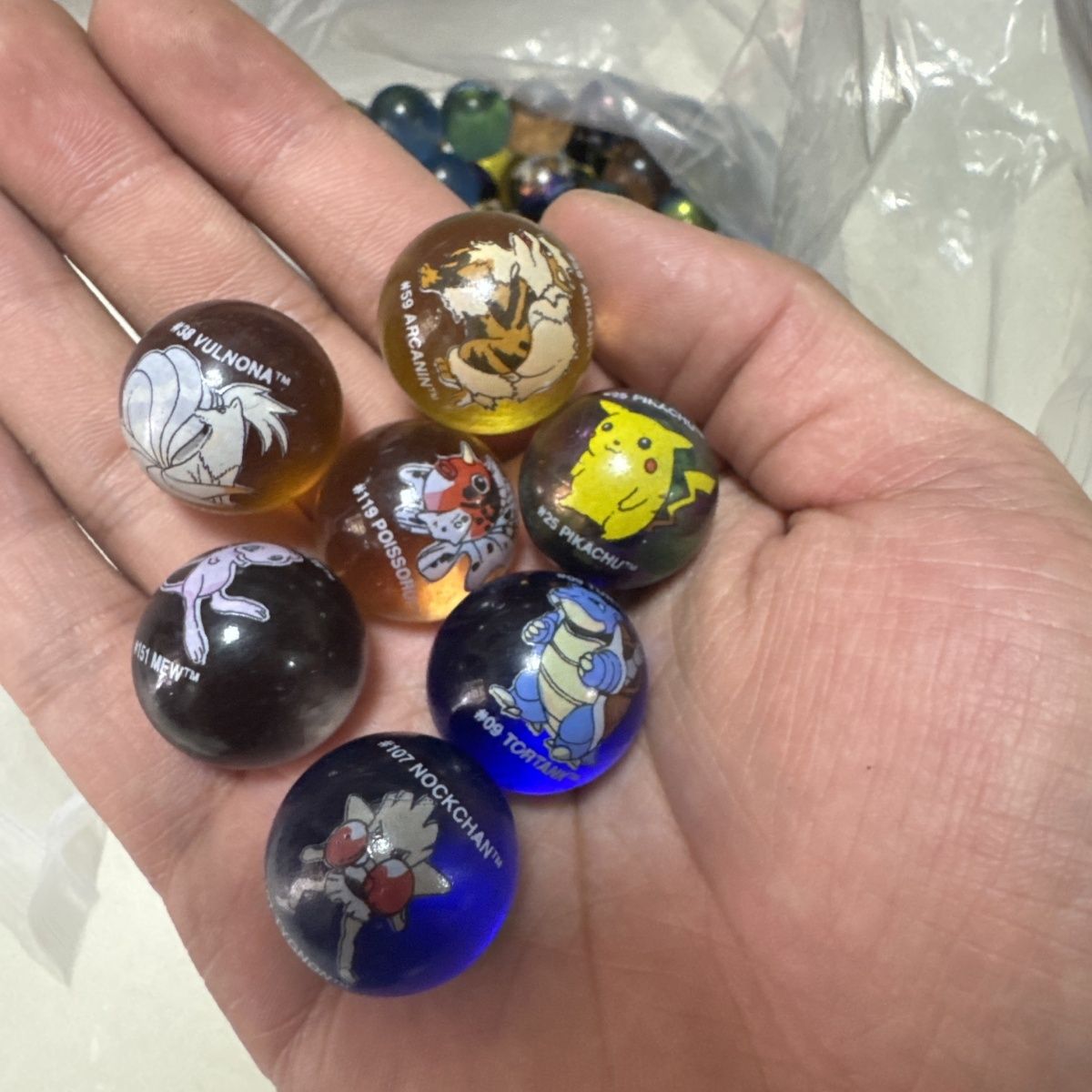 Merchandise Ufficiale Pokémon, - Vintage Collectible Marbles recensione e prezzo