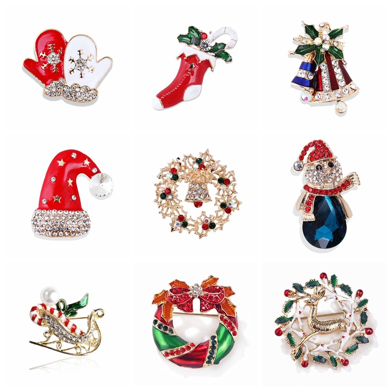 Collezione di Spille Natalizie - Vintage Collectible Santa recensione e prezzo
