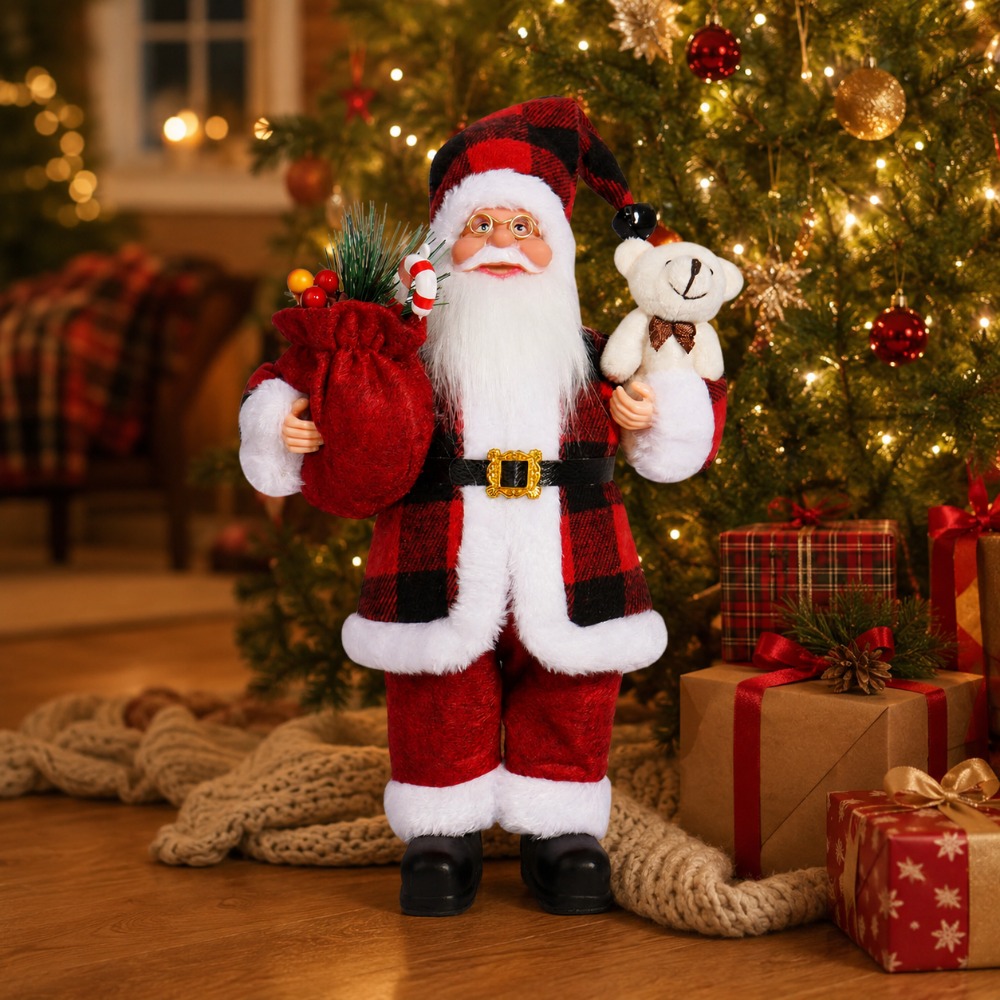 Figurina di Babbo Natale a sca - Vintage Collectible Santa recensione e prezzo