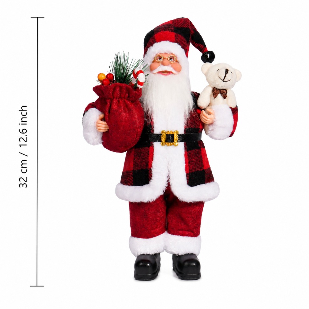 Figurina di Babbo Natale a sca - Vintage Collectible Santa recensione e prezzo