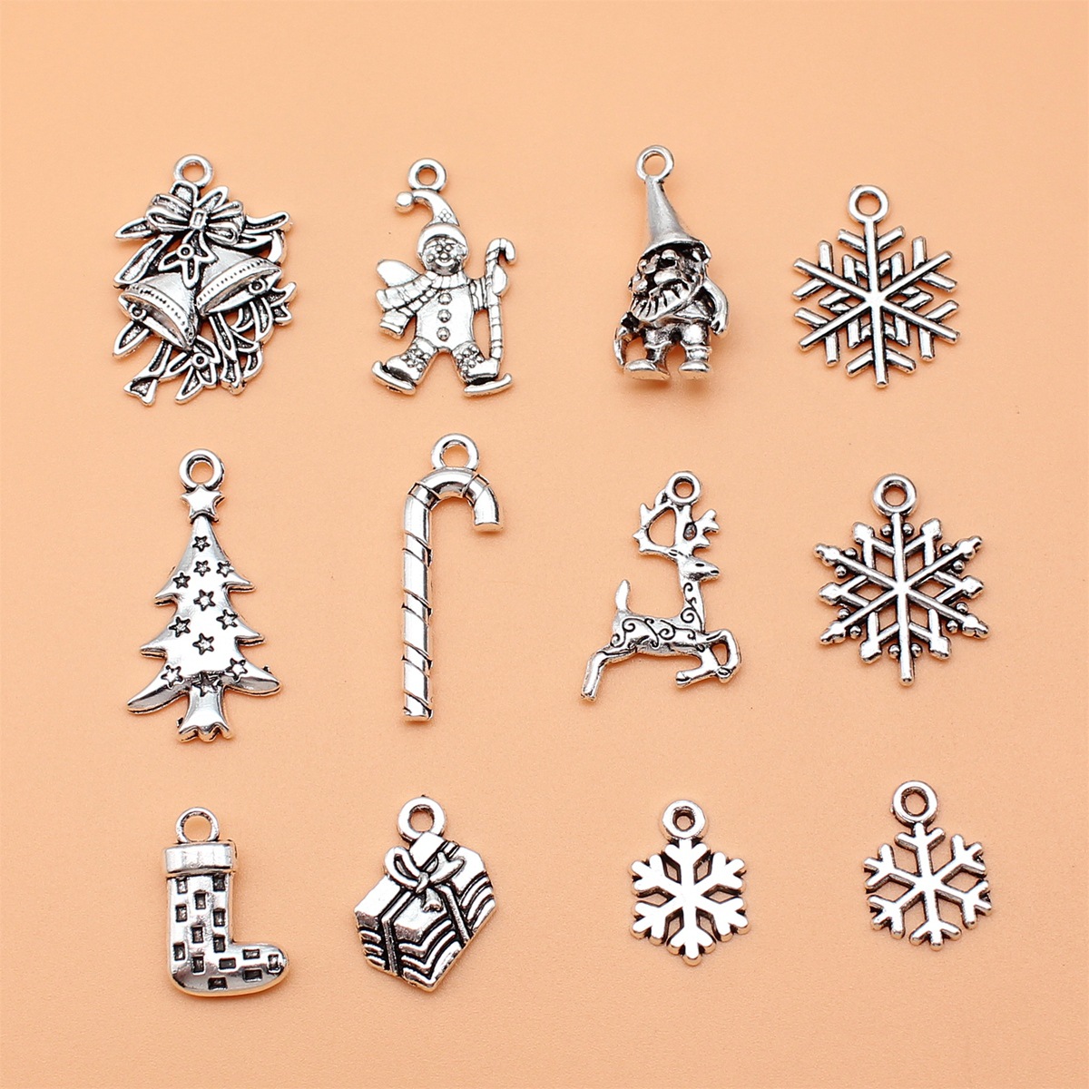 12 pezzi di fiocchi di neve di - Vintage Collectible Santa recensione e prezzo