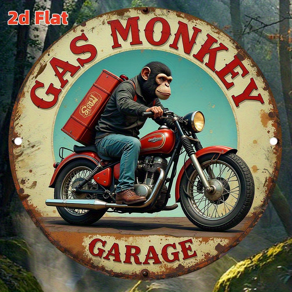 Vintage Gas Monkey Garage Wall - Vintage Collectible Signs recensione e prezzo