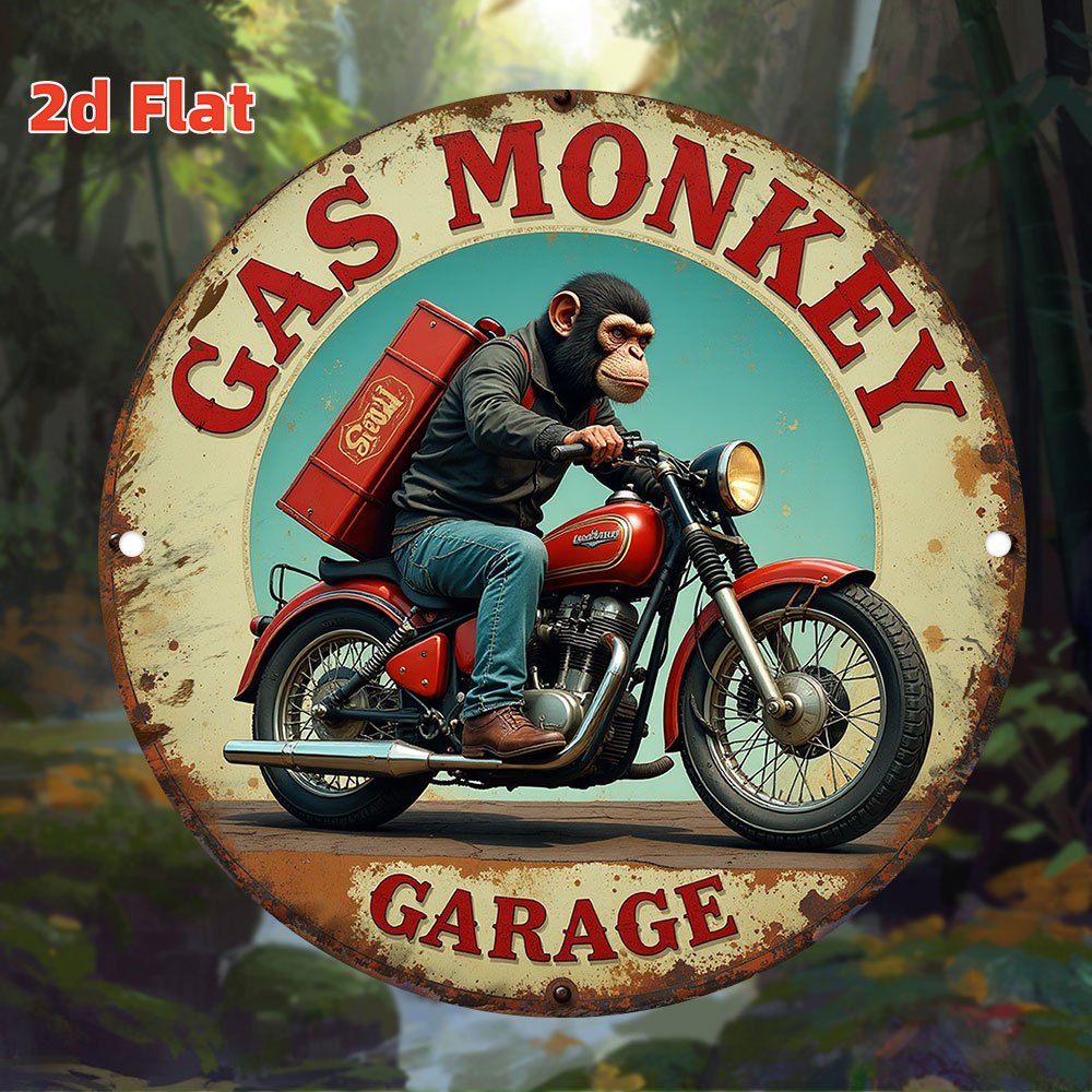 Vintage Gas Monkey Garage Wall - Vintage Collectible Signs recensione e prezzo