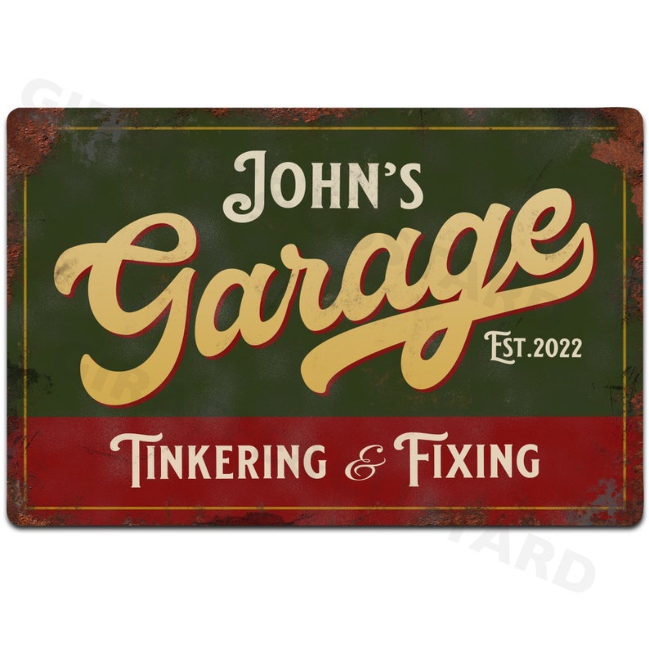 Targa in metallo per garage pe - Vintage Collectible Signs recensione e prezzo